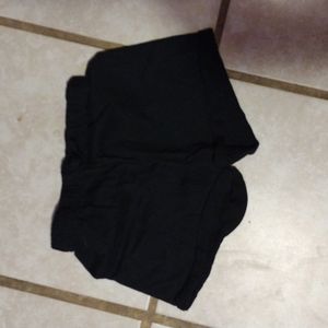 Little girls wonder nation black shorts medium 7-8